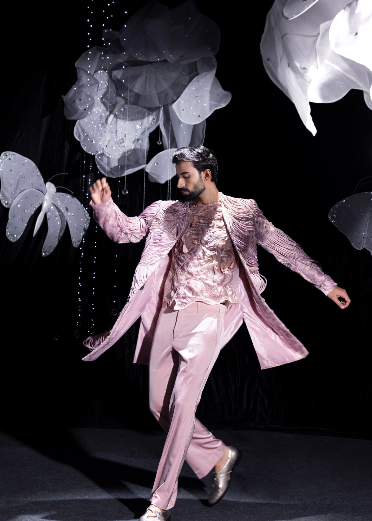 Celestial bloom band gala sherwani