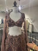 Berry lehenga ethnowave