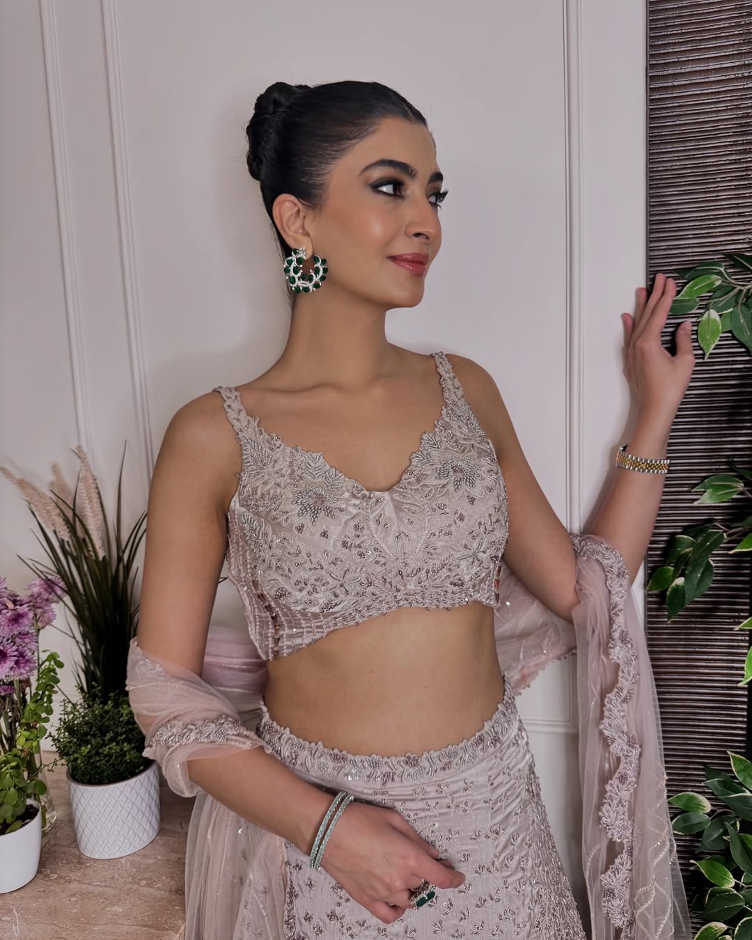 Muted Orchid lehenga ethnowave