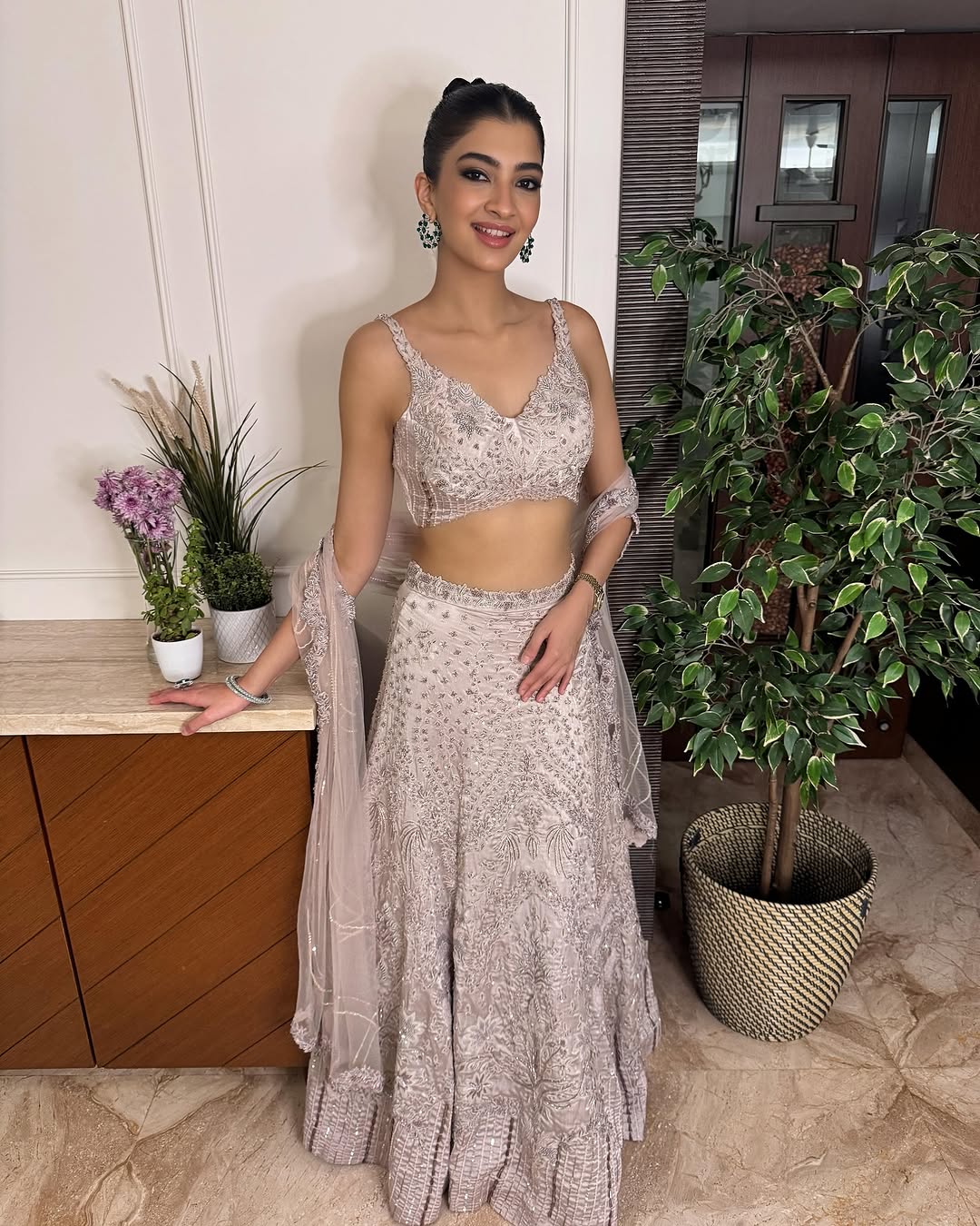 Muted Orchid lehenga ethnowave