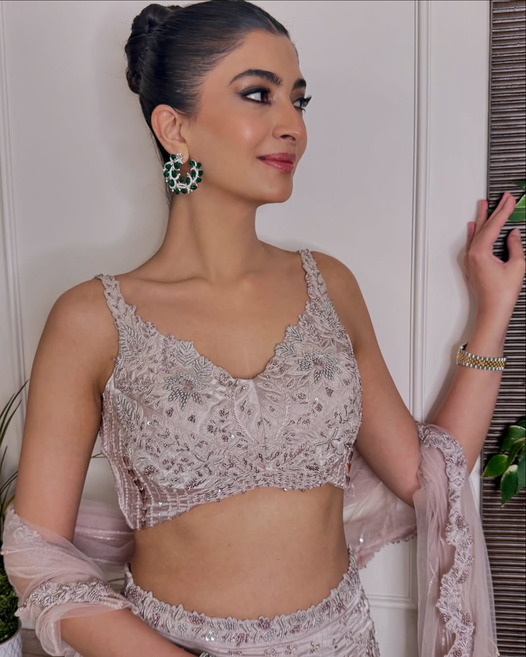 Muted Orchid lehenga ethnowave