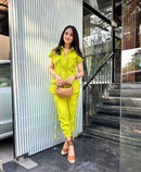 Pop lemon CO-ORD  SET WITH JOGGERS PANTS