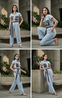 Powder jump suit ( street wear | Resort wear )