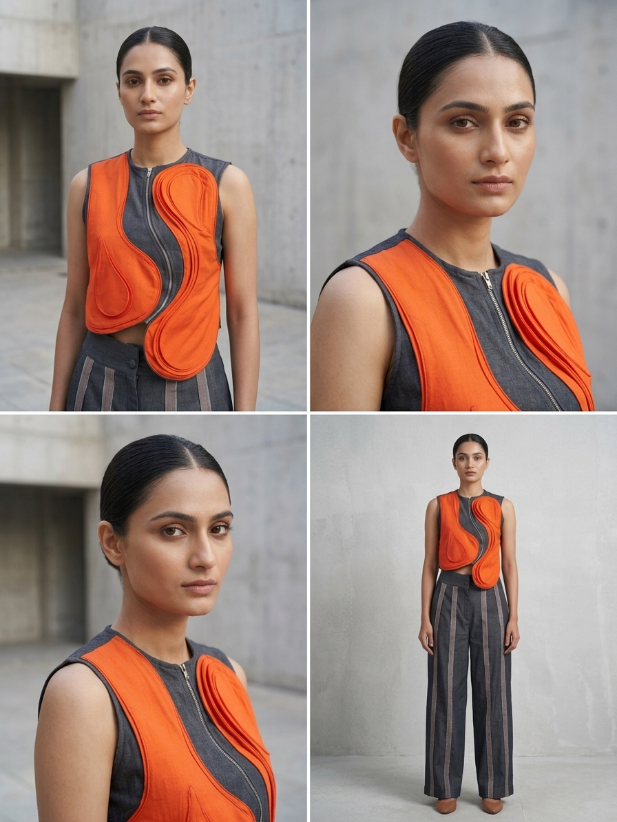 Wired co-ord noir  ( street wear | Resort wear )