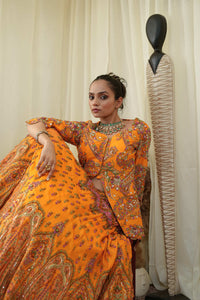 Jacket cal top , embroidered Lehenga set