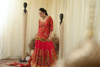 Rouge kurti lehenga
