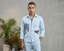 Horse embellish co-ord men street wear