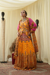 Jacket cal top , embroidered Lehenga set