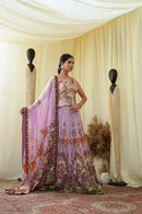 Gota embroided corset top , embroidered Lehenga set and dupatta