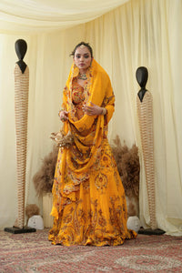 Jacket cal top , embroidered Lehenga set