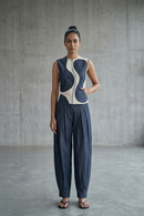 Wired co-ord ivory ( street wear | Resort wear )