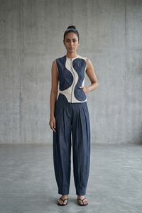 Wired co-ord ivory ( street wear | Resort wear )