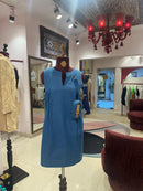 Mid dress with pocket bag ( street wear | Resort wear )