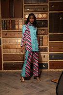 MULTICOLOR PRINTED CO-ORD SET
