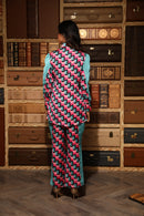 MULTICOLOR PRINTED CO-ORD SET