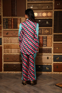 MULTICOLOR PRINTED CO-ORD SET