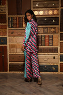 MULTICOLOR PRINTED CO-ORD SET