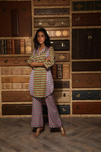 Multi panelled co-ord set