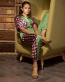 MULTICOLOR PRINTED JUMPSUIT