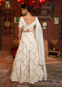 ALABASTER CREAM  LEHENGA