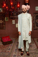 DUCK CYAN SHERWANI