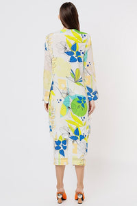 Cut scallop knee length pants