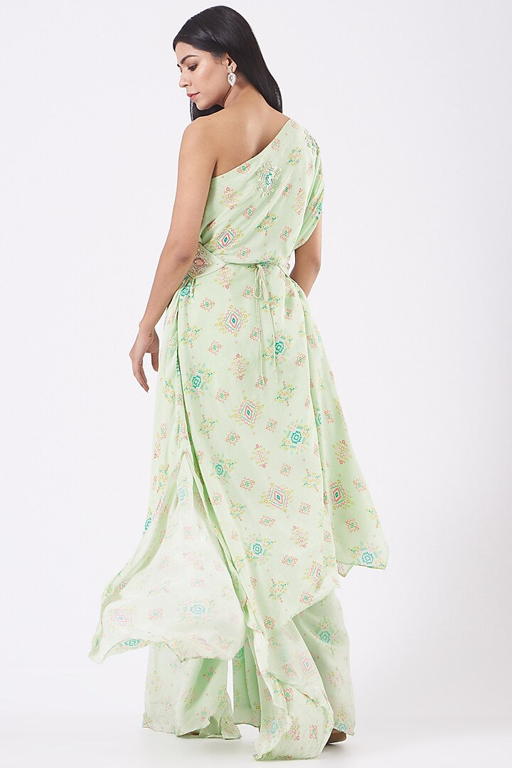 Mint side kaftan anandam