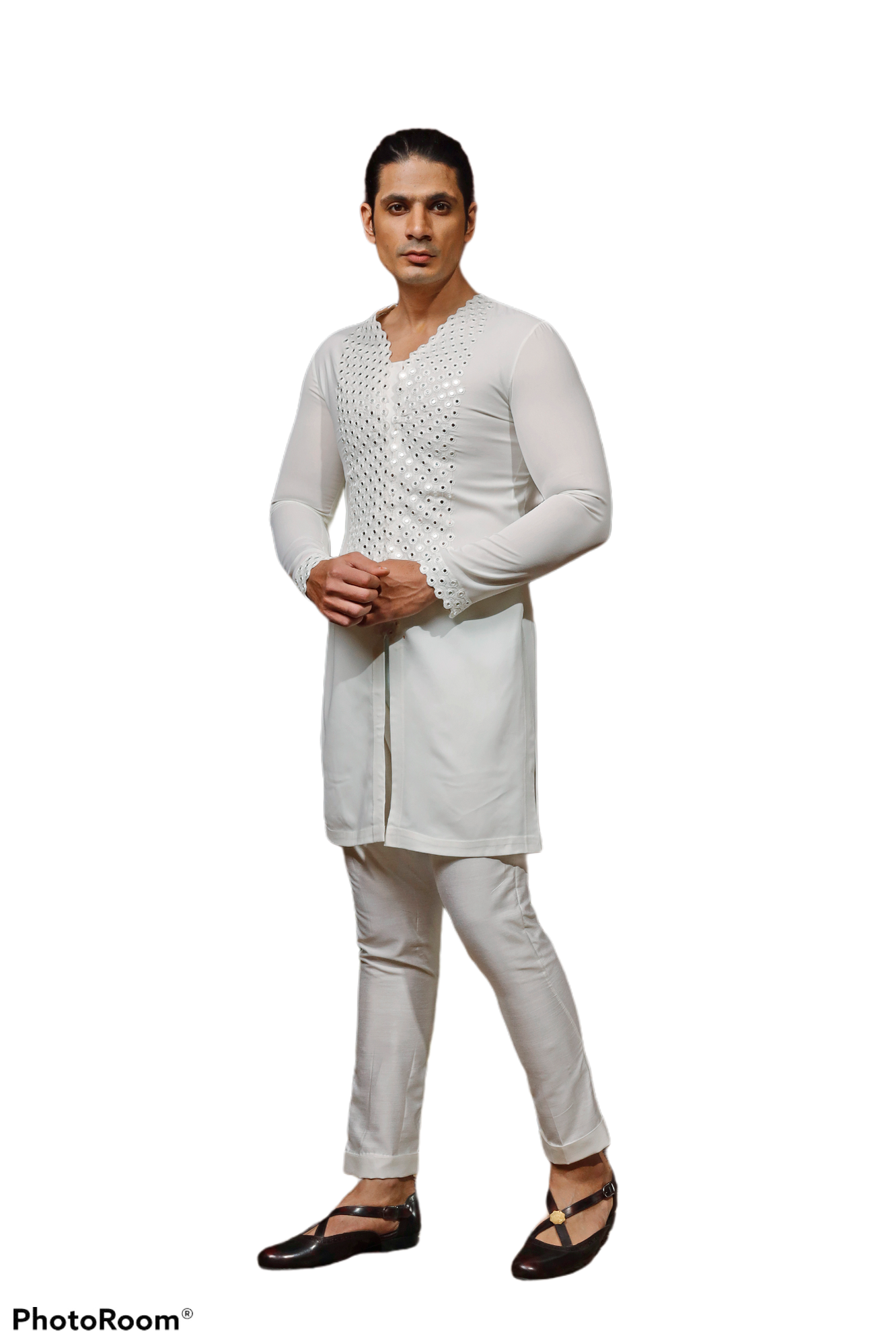 Jade mirror kurta