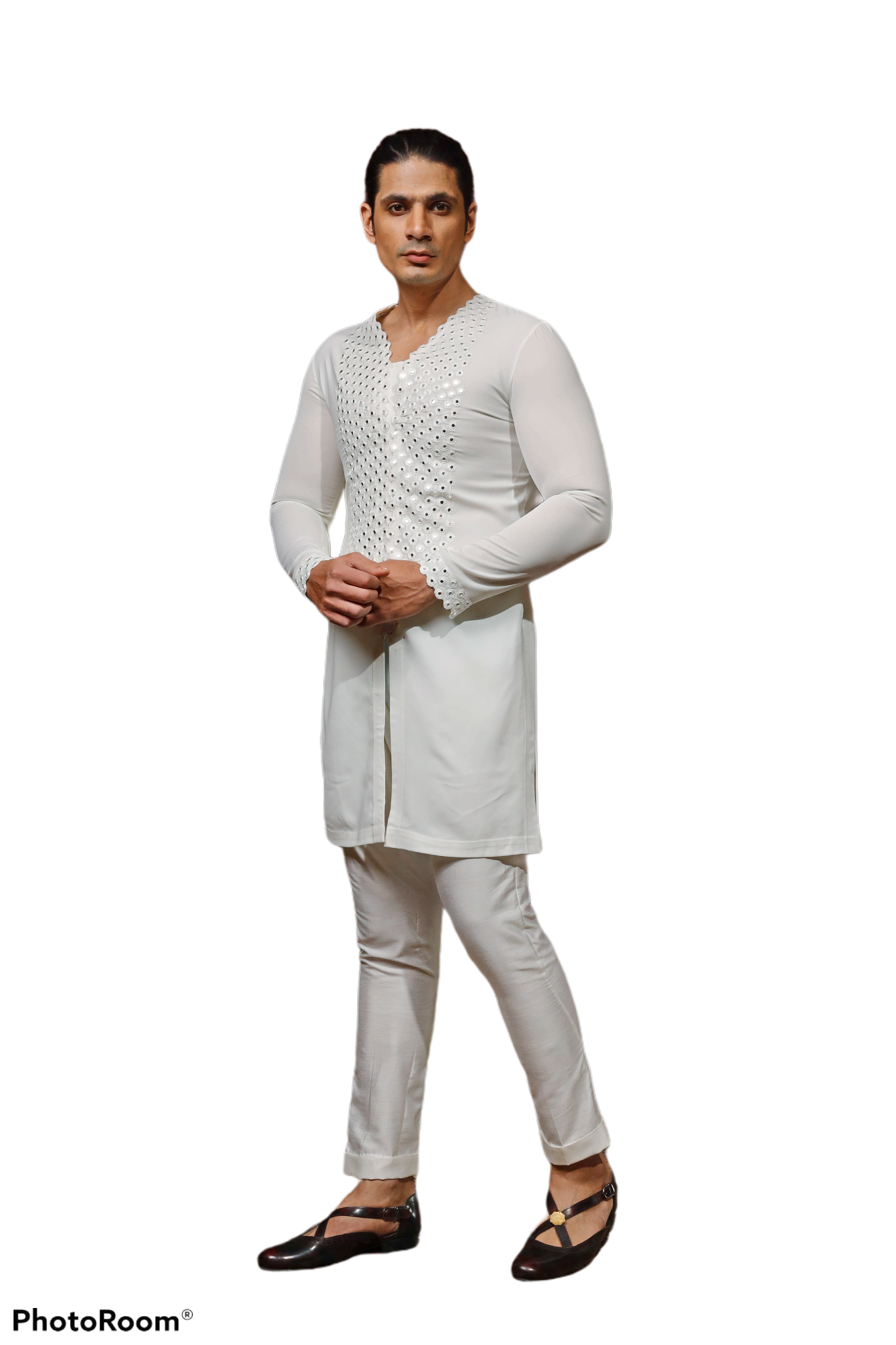 Jade mirror kurta