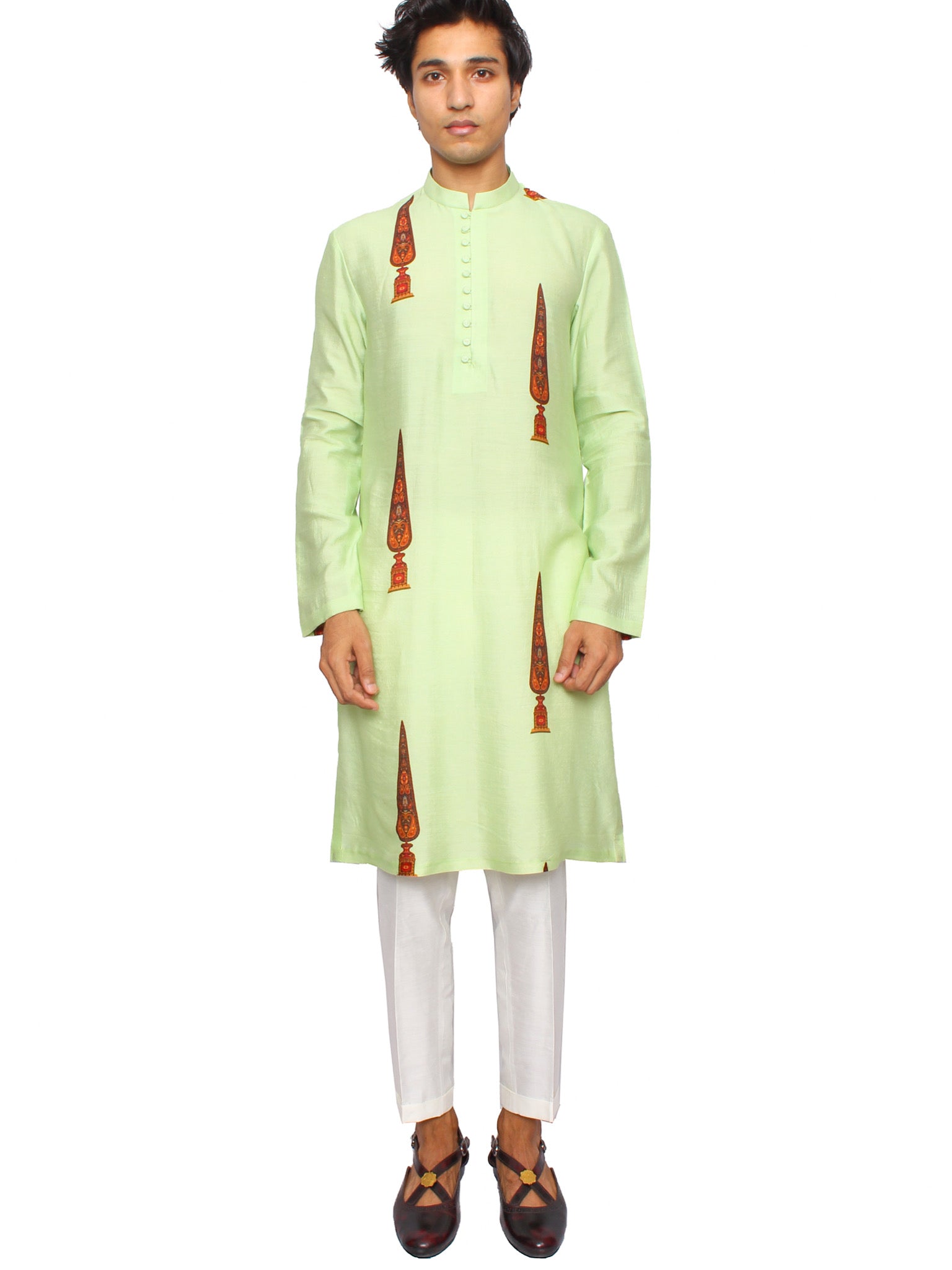 Mint Kurta (without emb)