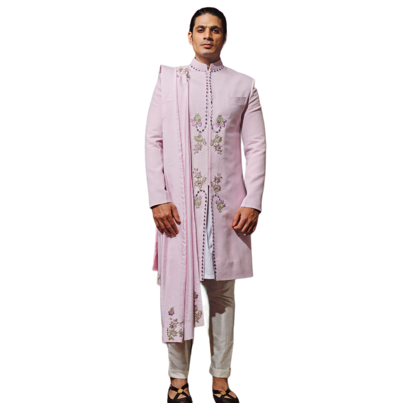 Iconic move mirror sherwani