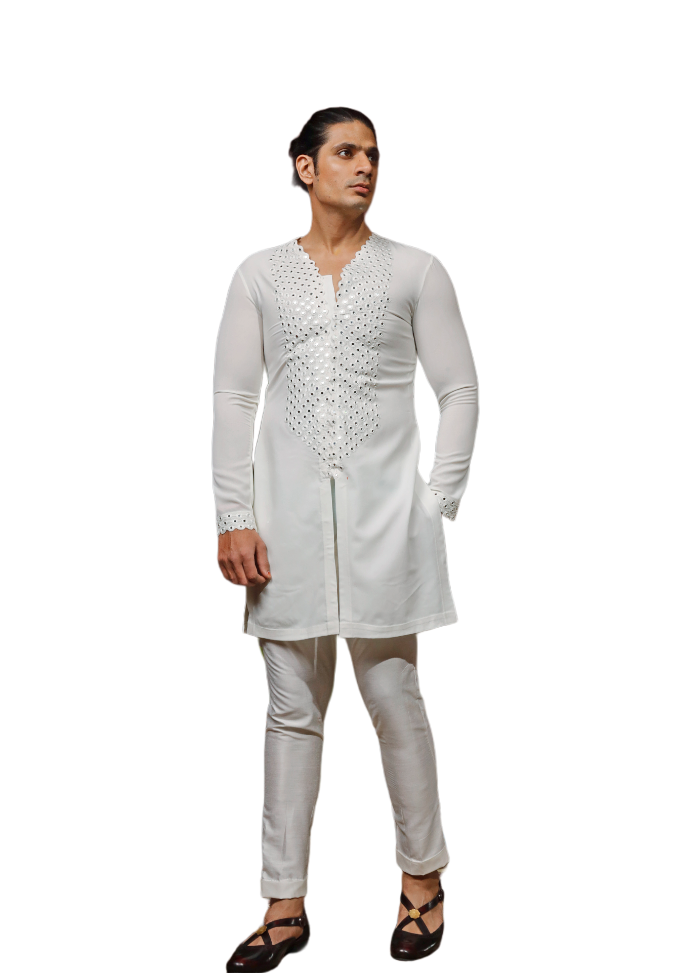 Jade mirror kurta