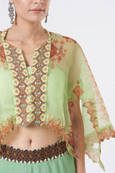 Blad green cape LEHANGA