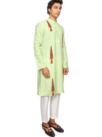 Mint Kurta (without emb)