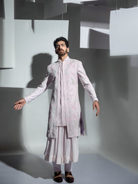 B-pink  sherwani Aăkrit