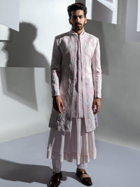 B-pink  sherwani Aăkrit