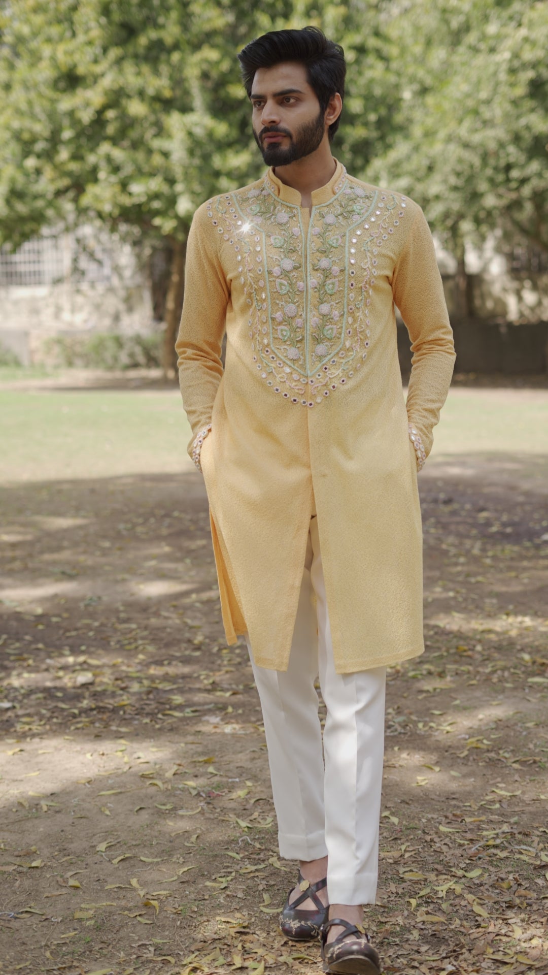 Mirror mustord kurta